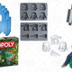 Rick and Morty Monopoly, $31 | Pac-Man USB Ghost Lamp, $27 | Star Wars Ice Cube Trays, $8 | Cthulhu Hopper Ball, $30 | Minecraft Foam Pickaxe, $15